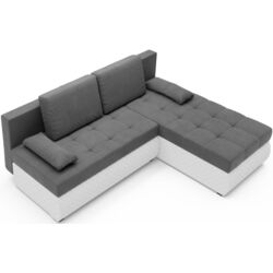 Диван угловой Space Meble Bolt (Gray/White) Thumb