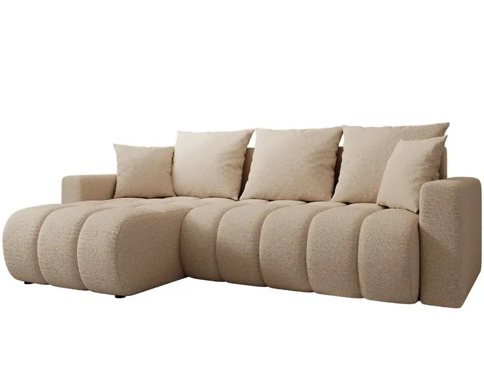 Canapea de colt Space Meble Giulia L Quelle 02 (Cream) - 2