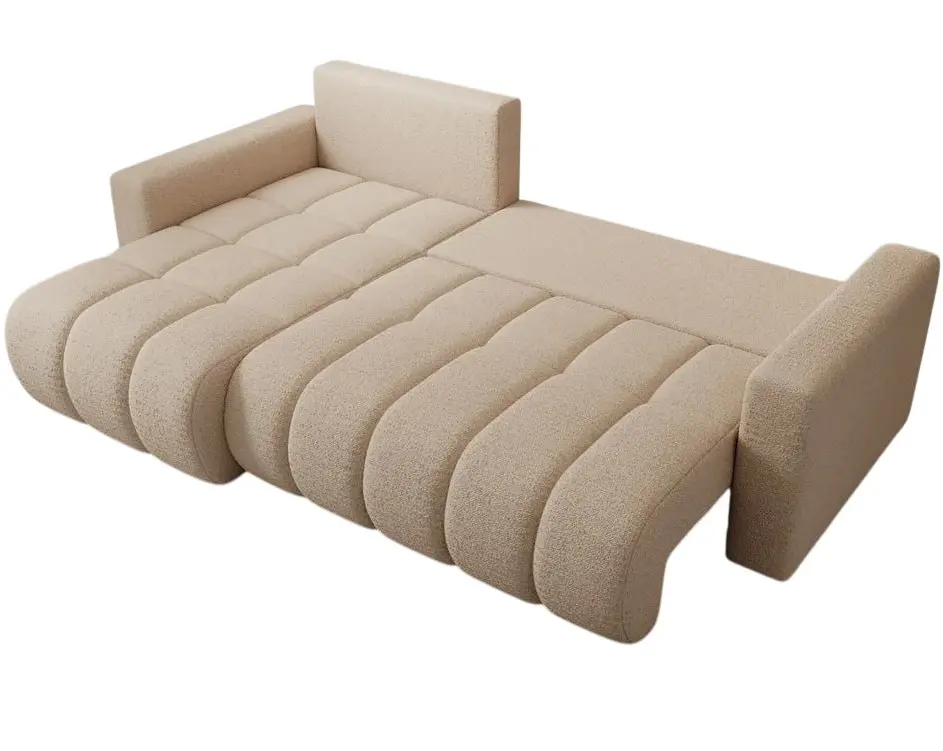 Canapea de colt Space Meble Giulia L Quelle 02 (Cream) - 5