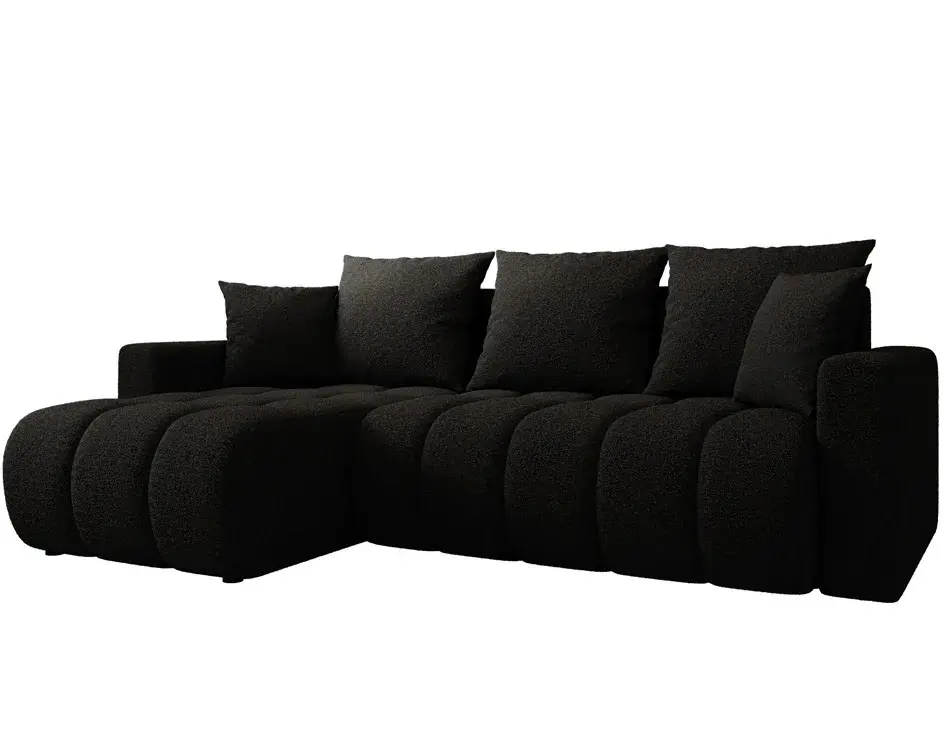 Диван угловой Space Meble Giulia L Quelle 100 (Black) - 2