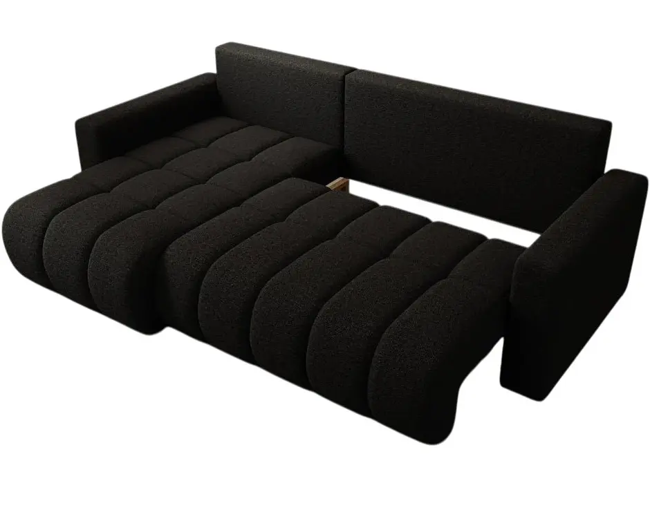 Диван угловой Space Meble Giulia L Quelle 100 (Black) - 4
