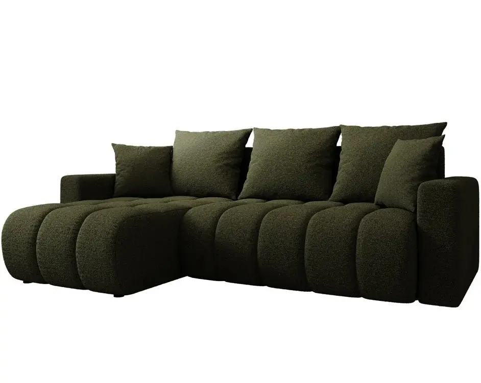 Canapea de colt Space Meble Giulia L Quelle 37 (Dark Green) - 2