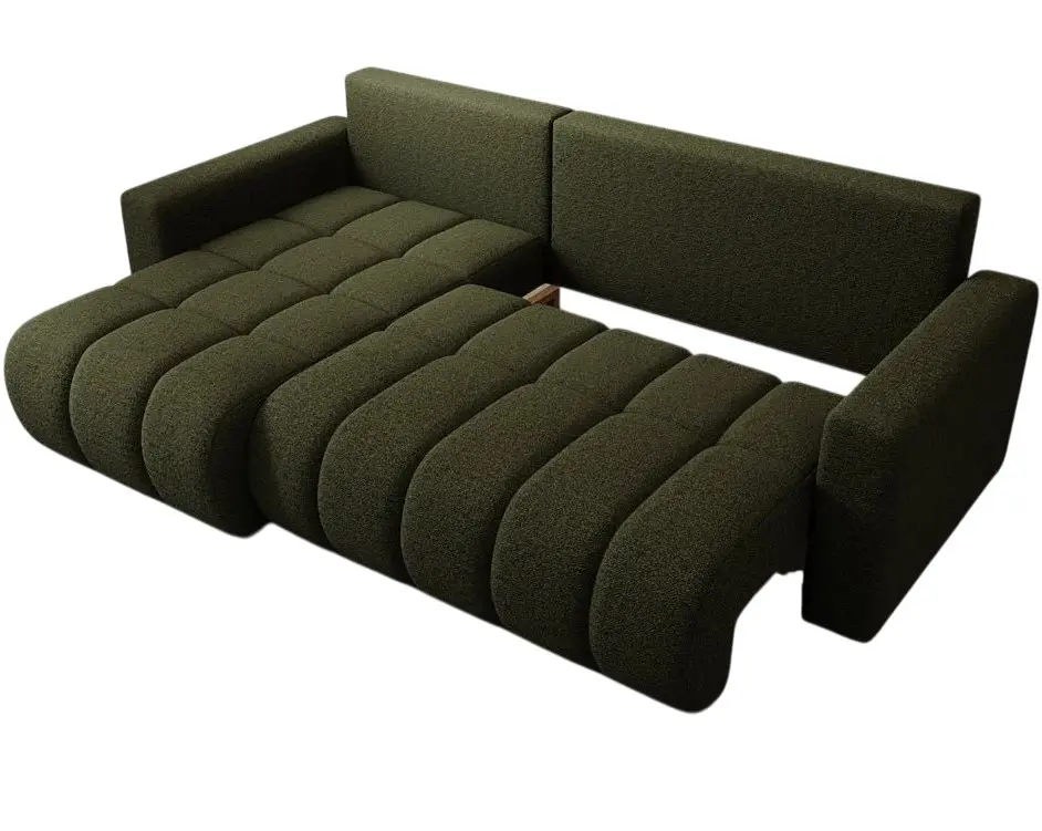 Canapea de colt Space Meble Giulia L Quelle 37 (Dark Green) - 4