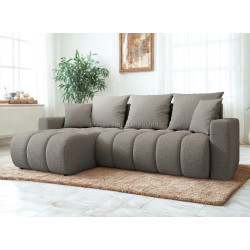 Canapea de colt Space Meble Giulia L Quelle 83 (Light Grey)