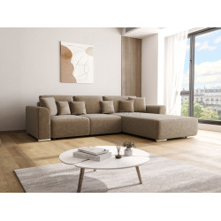 Canapea de colt Space Meble Gusto L Monolith 09 (Brown Light)