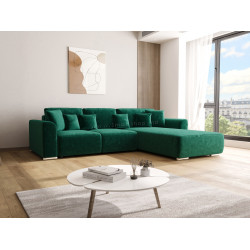 Canapea de colt Space Meble Gusto L Monolith 37 (Emerald)