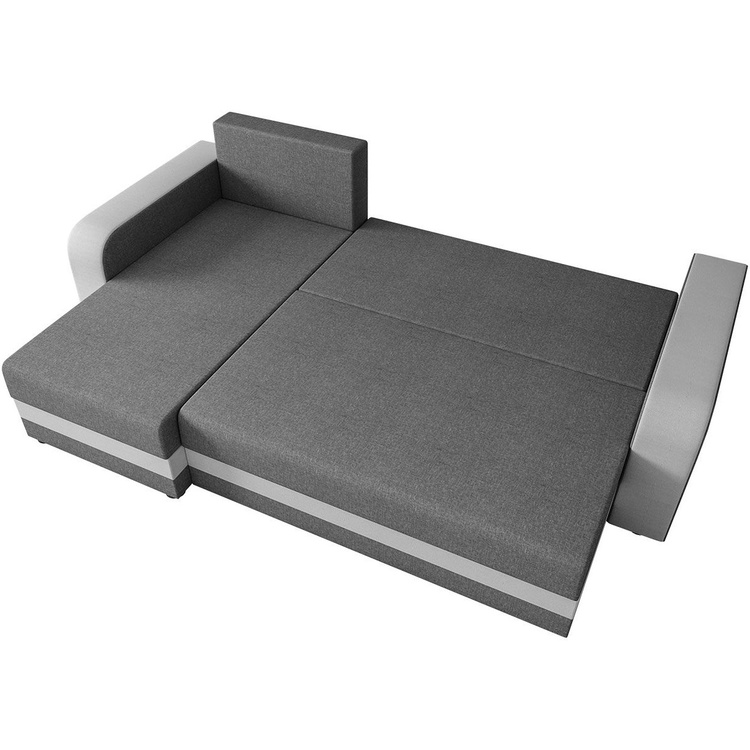 Диван угловой Space Meble Hewlet Bis Sawana 05/Sawana 14 (Dark Gray/Black)