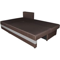 Canapea de colt Space Meble Hewlet Sawana 16/Sawana 20 (Dark Brown/Graphite) Thumb