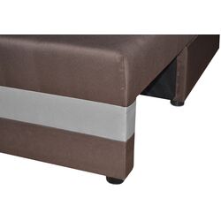 Canapea de colt Space Meble Hewlet Sawana 16/Sawana 20 (Dark Brown/Graphite) Thumb