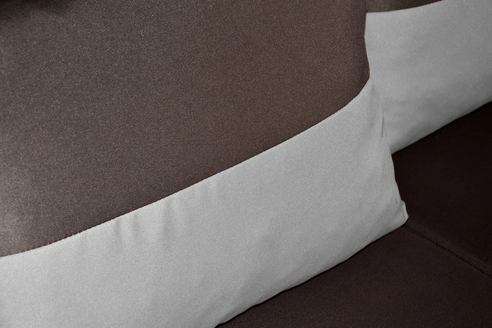 Canapea de colt Space Meble Hewlet Sawana 16/Sawana 20 (Dark Brown/Graphite)