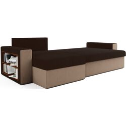 Canapea de colt Space Meble Jork Mikrofaza 20/Mikrofaza 05 (Brown/Beige) Thumb