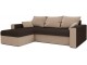 Canapea de colt Space Meble Jork Mikrofaza 20/Mikrofaza 05 (Brown/Beige)