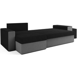 Canapea de colt Space Meble Kansas Rainbow 15/Rainbow 27 (Black/Graphite) Thumb