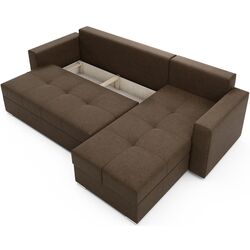 Canapea de colt Space Meble Karo Inari 28 (Dark Brown) Thumb