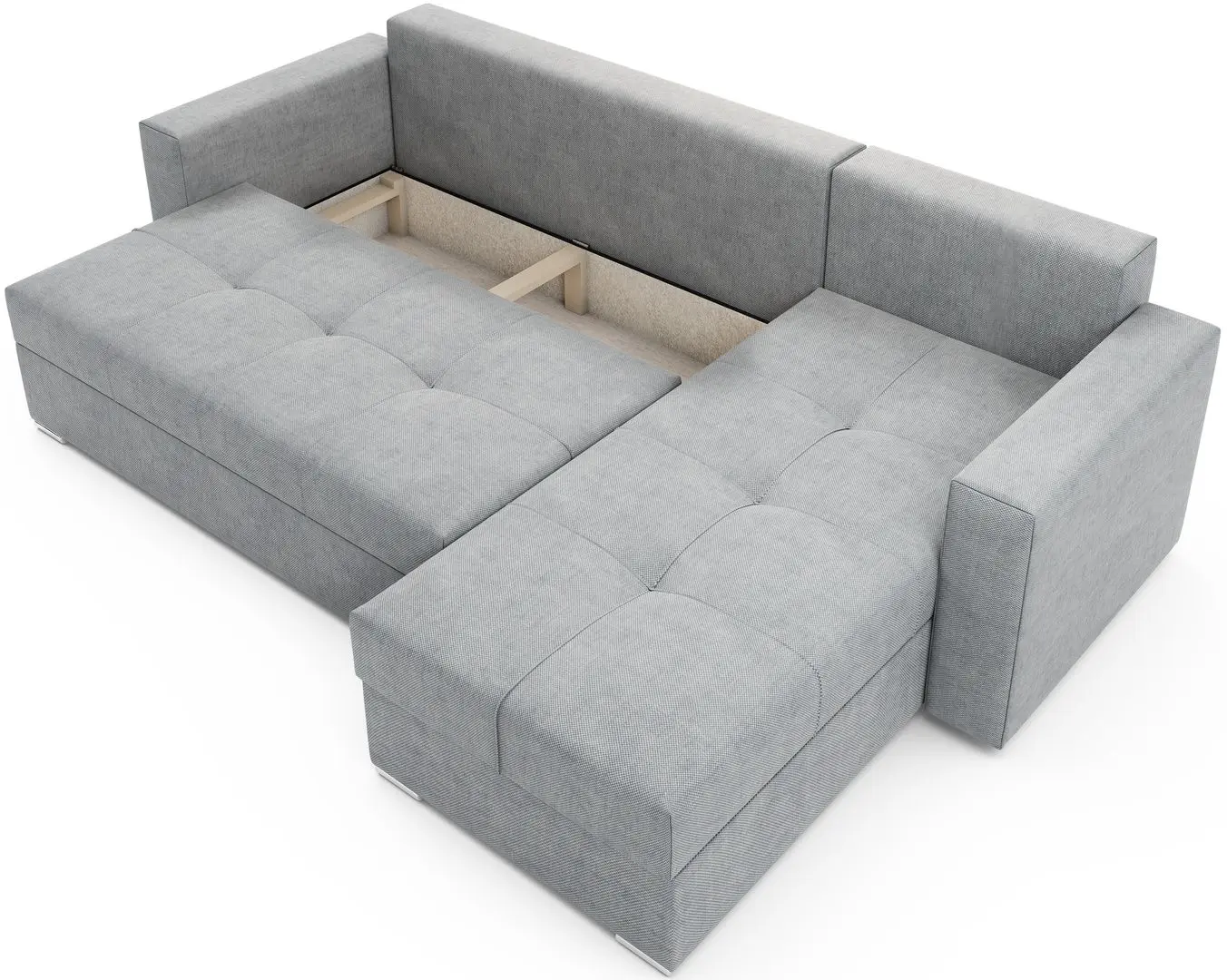 Canapea de colt Space Meble Karo Lars 90 (Gray Light)