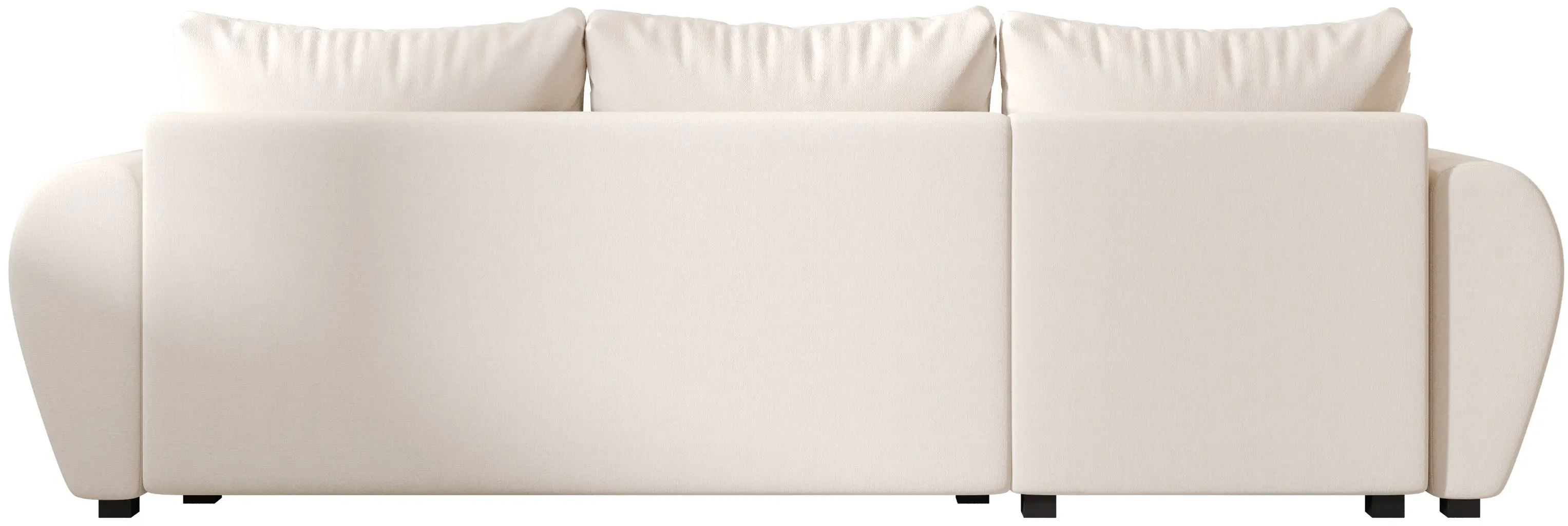 Canapea de colt Space Meble Molisa L Cosmic 10 (Cream)