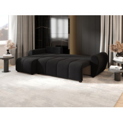 Диван угловой Space Meble Molisa L Cosmic 100 (Black) Thumb