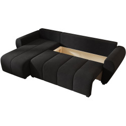 Диван угловой Space Meble Molisa L Cosmic 100 (Black) Thumb