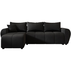 Диван угловой Space Meble Molisa L Cosmic 100 (Black) Thumb