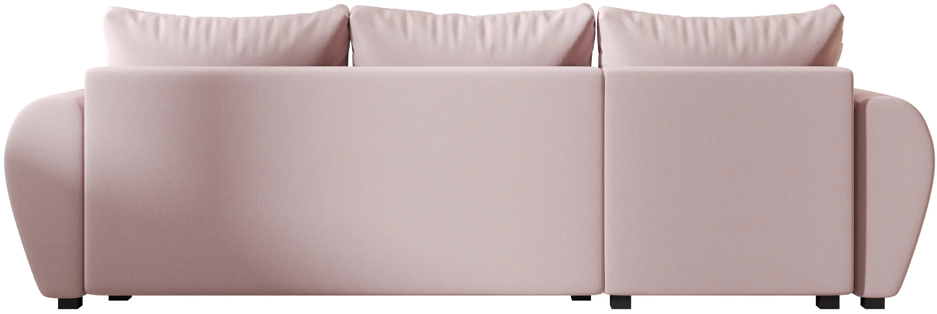 Canapea de colt Space Meble Molisa L Cosmic 14 (Powder Pink)