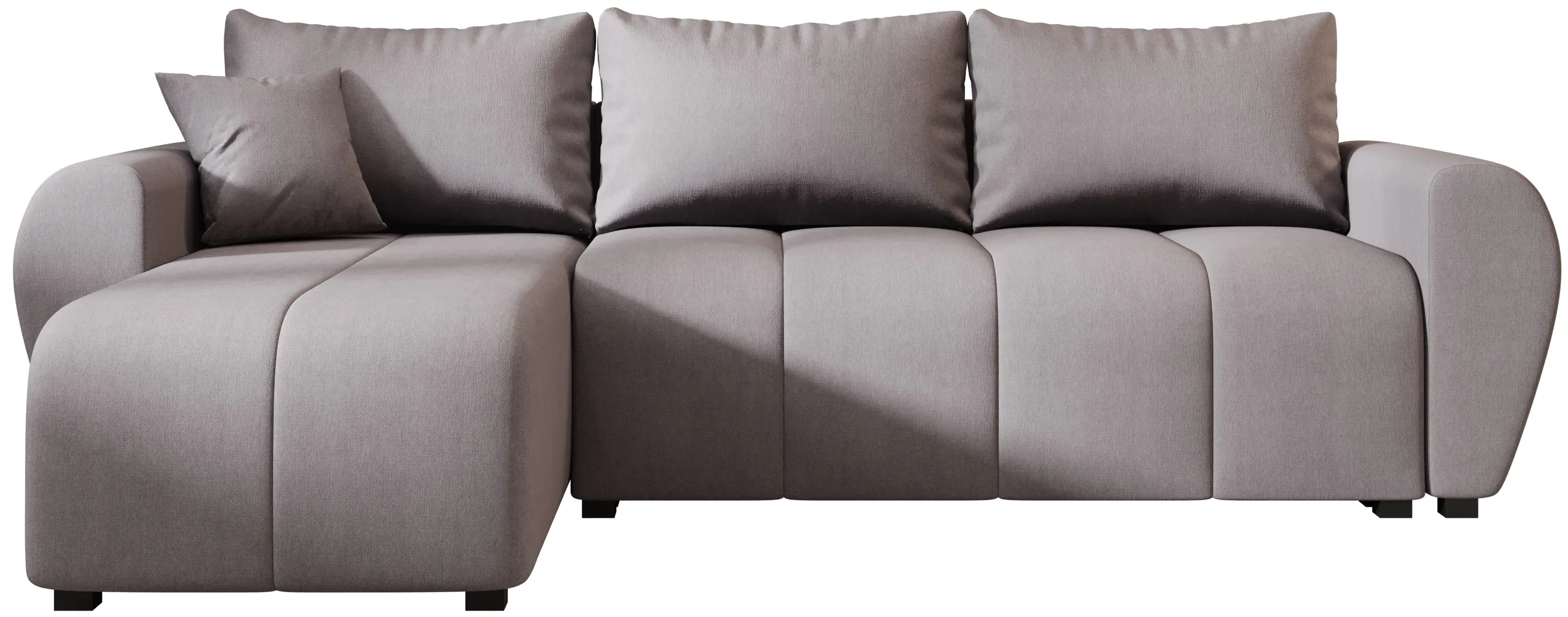 Canapea de colt Space Meble Molisa L Cosmic 160 (Gray)