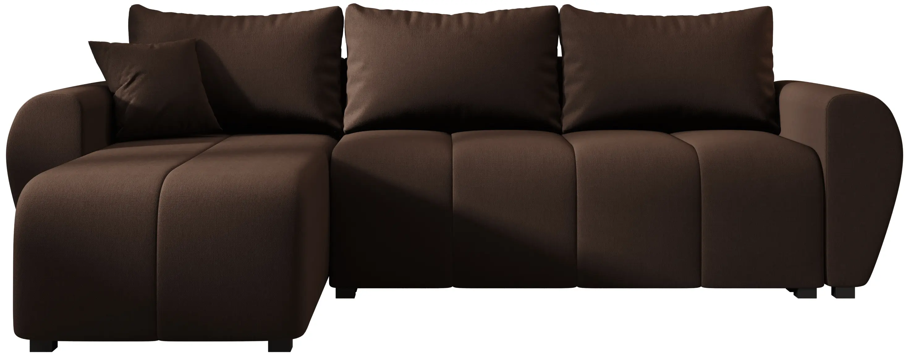 Canapea de colt Space Meble Molisa L Cosmic 800 (Brown)