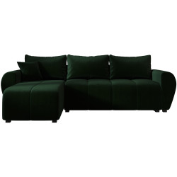 Canapea de colt Space Meble Molisa L Itaka 10 (Green Dark) Thumb