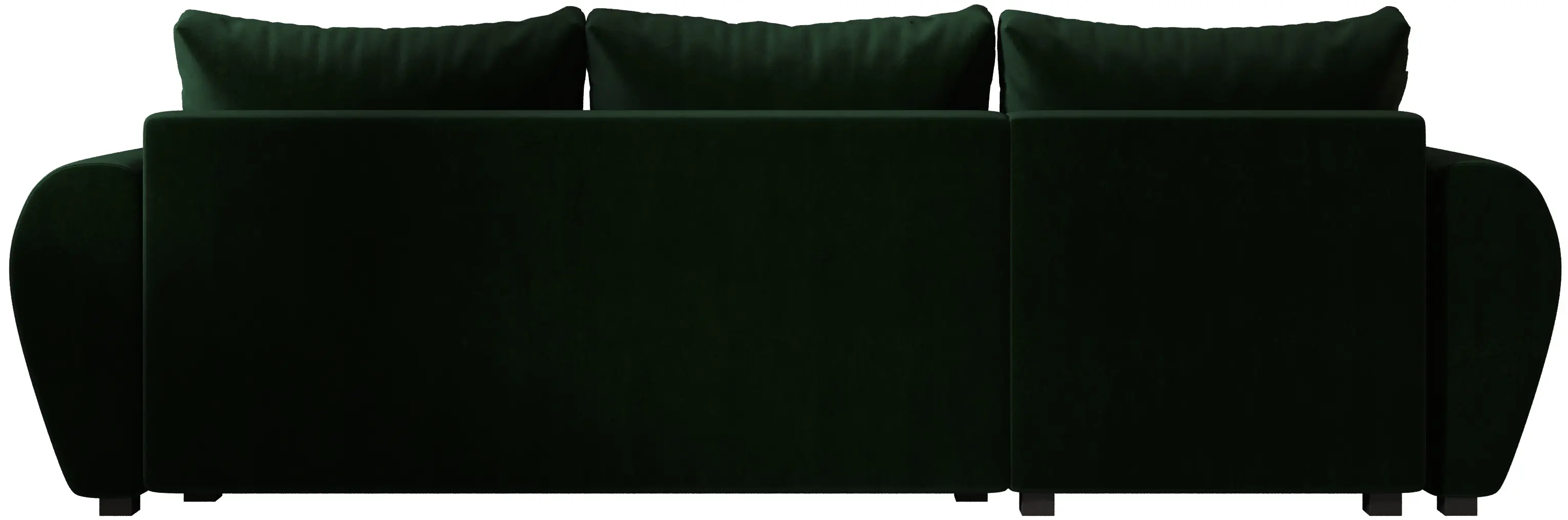 Canapea de colt Space Meble Molisa L Itaka 10 (Green Dark)