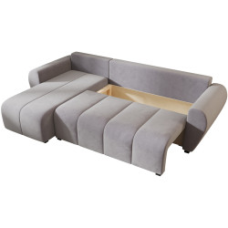Диван угловой Space Meble Molisa L Itaka 50 (Gray Light) Thumb