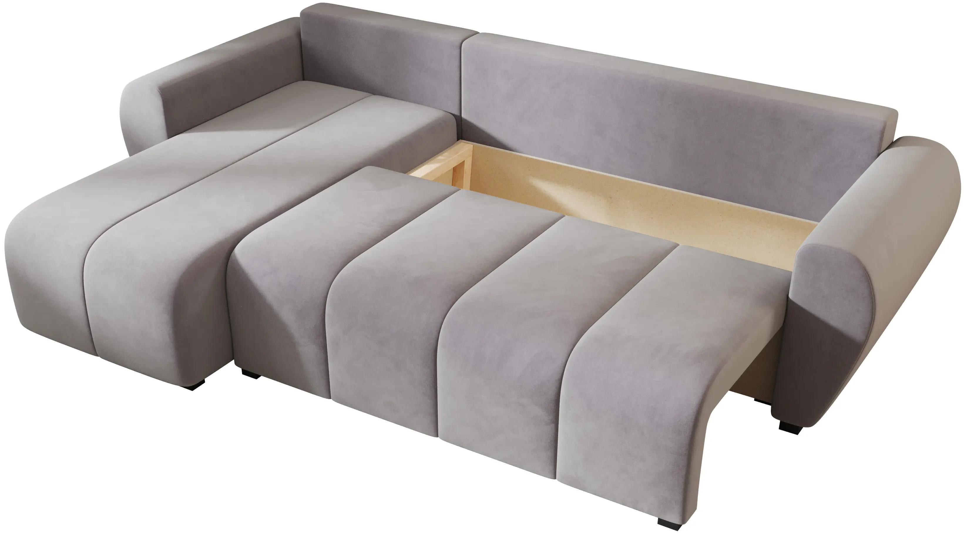 Диван угловой Space Meble Molisa L Itaka 50 (Gray Light)