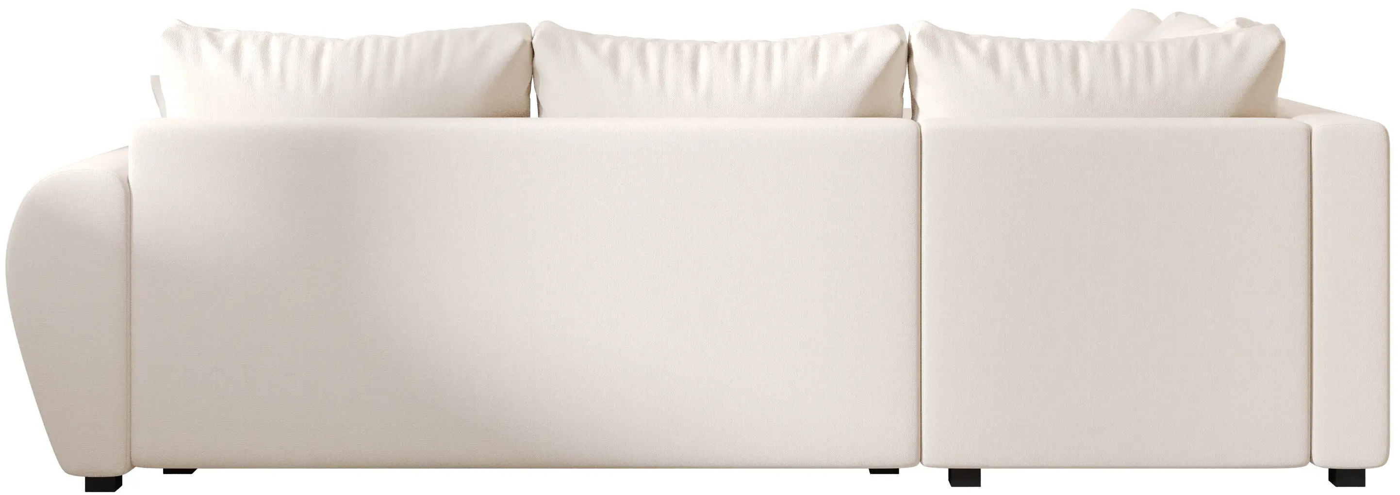 Canapea de colt Space Meble Molisa L Plus Cosmic 10 (Cream)