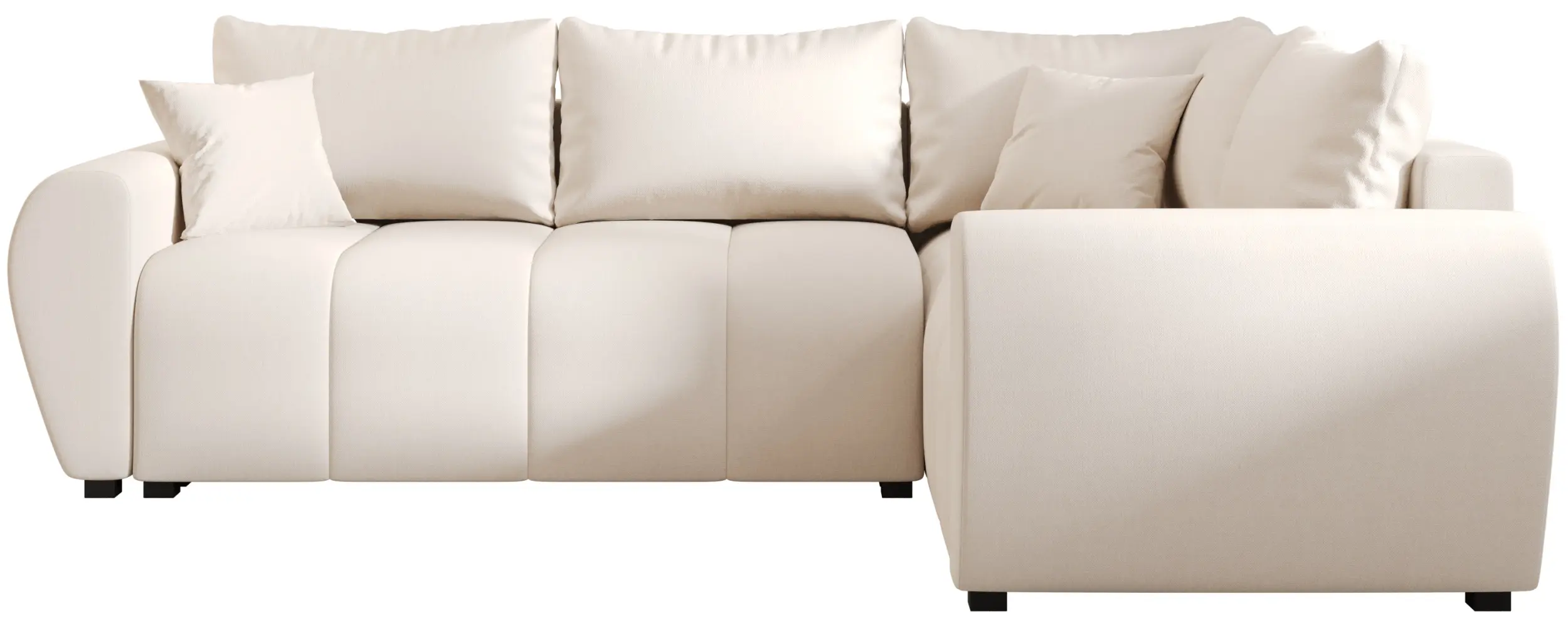 Canapea de colt Space Meble Molisa L Plus Cosmic 10 Right (Cream) - 3