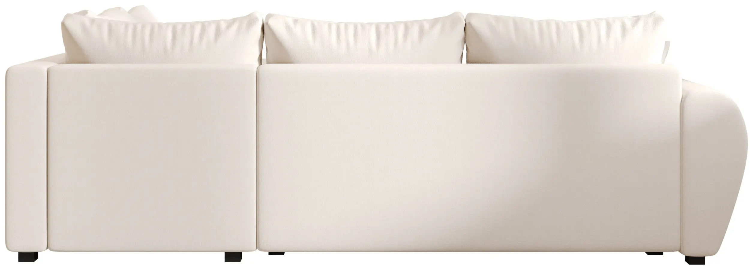 Canapea de colt Space Meble Molisa L Plus Cosmic 10 Right (Cream) - 4