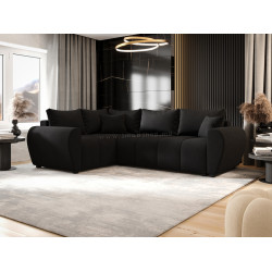 Диван угловой Space Meble Molisa L Plus Cosmic 100 (Black)