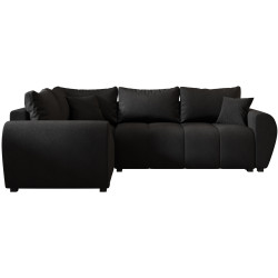 Диван угловой Space Meble Molisa L Plus Cosmic 100 (Black) Thumb