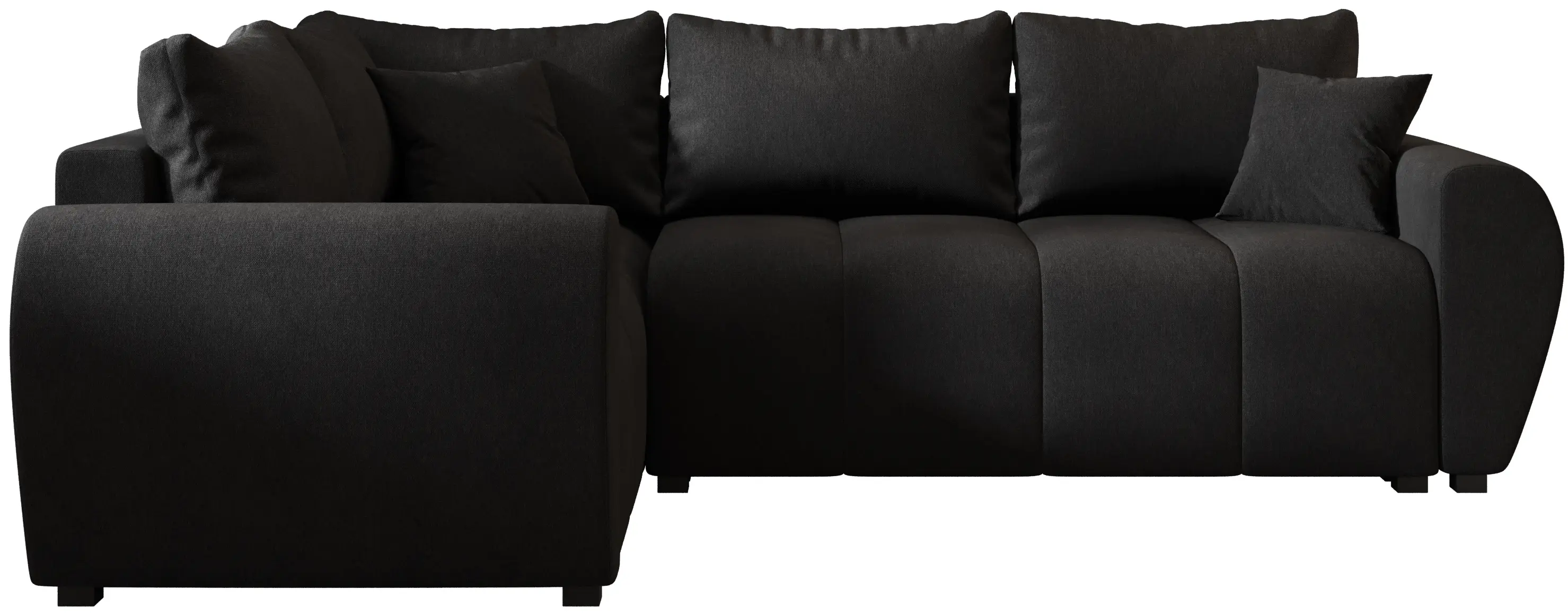 Диван угловой Space Meble Molisa L Plus Cosmic 100 (Black)