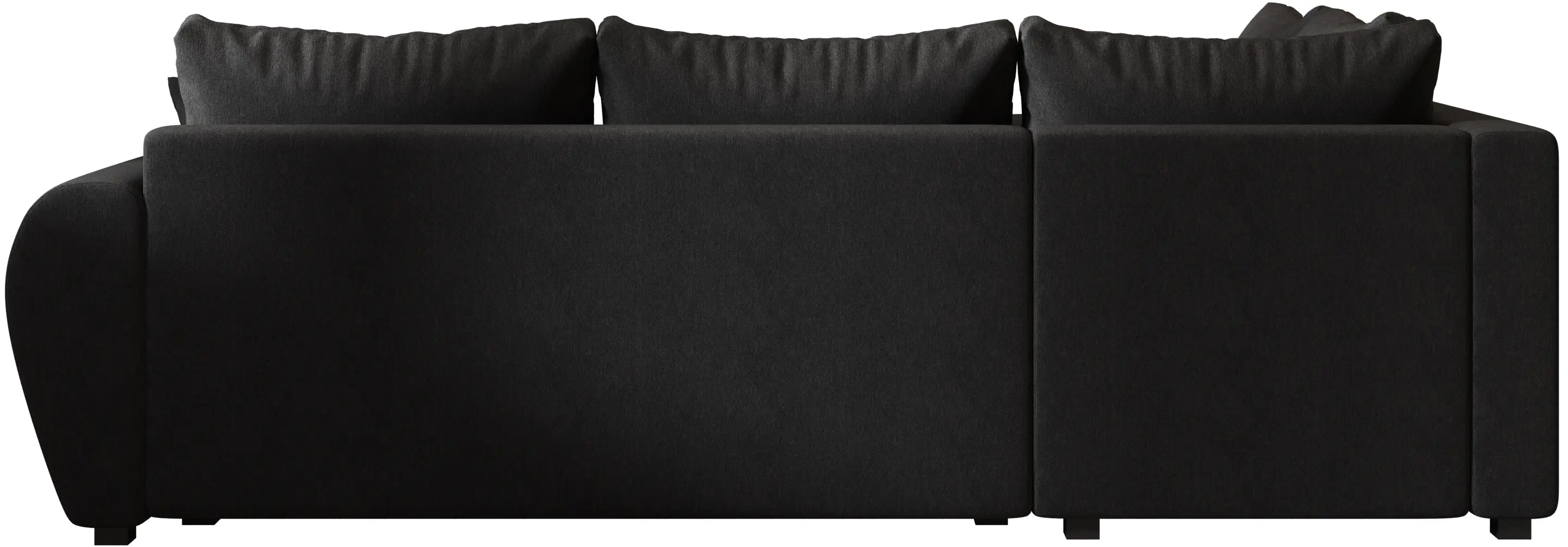 Диван угловой Space Meble Molisa L Plus Cosmic 100 (Black)