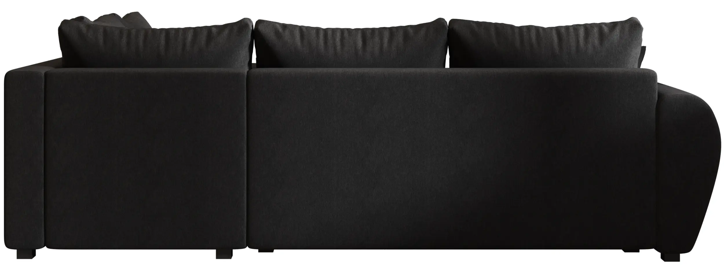 Canapea de colt Space Meble Molisa L Plus Cosmic 100 Right (Black) - 4