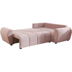 Canapea de colt Space Meble Molisa L Plus Cosmic 14 Right (Powder Pink) Thumb