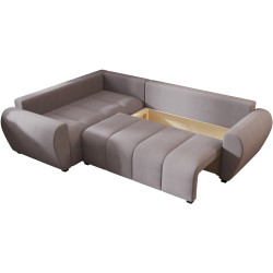 Диван угловой Space Meble Molisa L Plus Cosmic 160 (Gray) Thumb