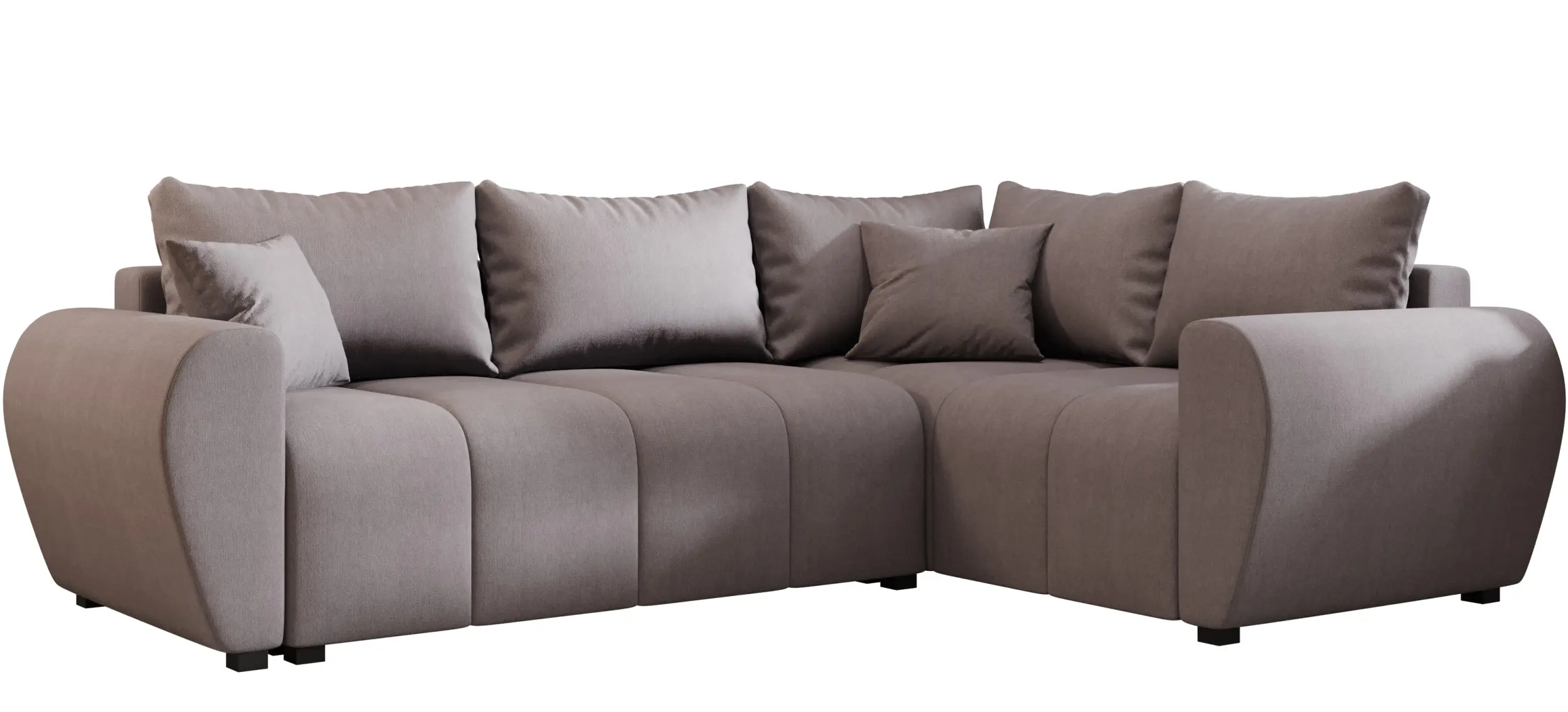 Canapea de colt Space Meble Molisa L Plus Cosmic 160 Right (Grey) - 2