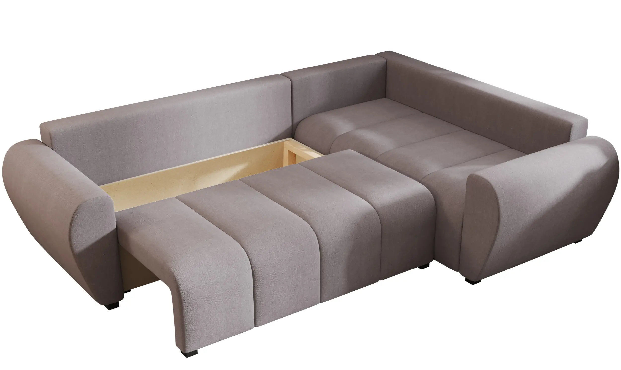 Canapea de colt Space Meble Molisa L Plus Cosmic 160 Right (Grey) - 5