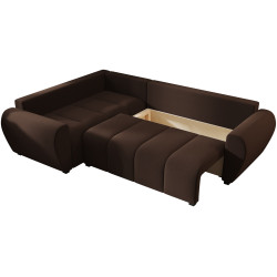 Canapea de colt Space Meble Molisa L Plus Cosmic 800 (Brown) Thumb
