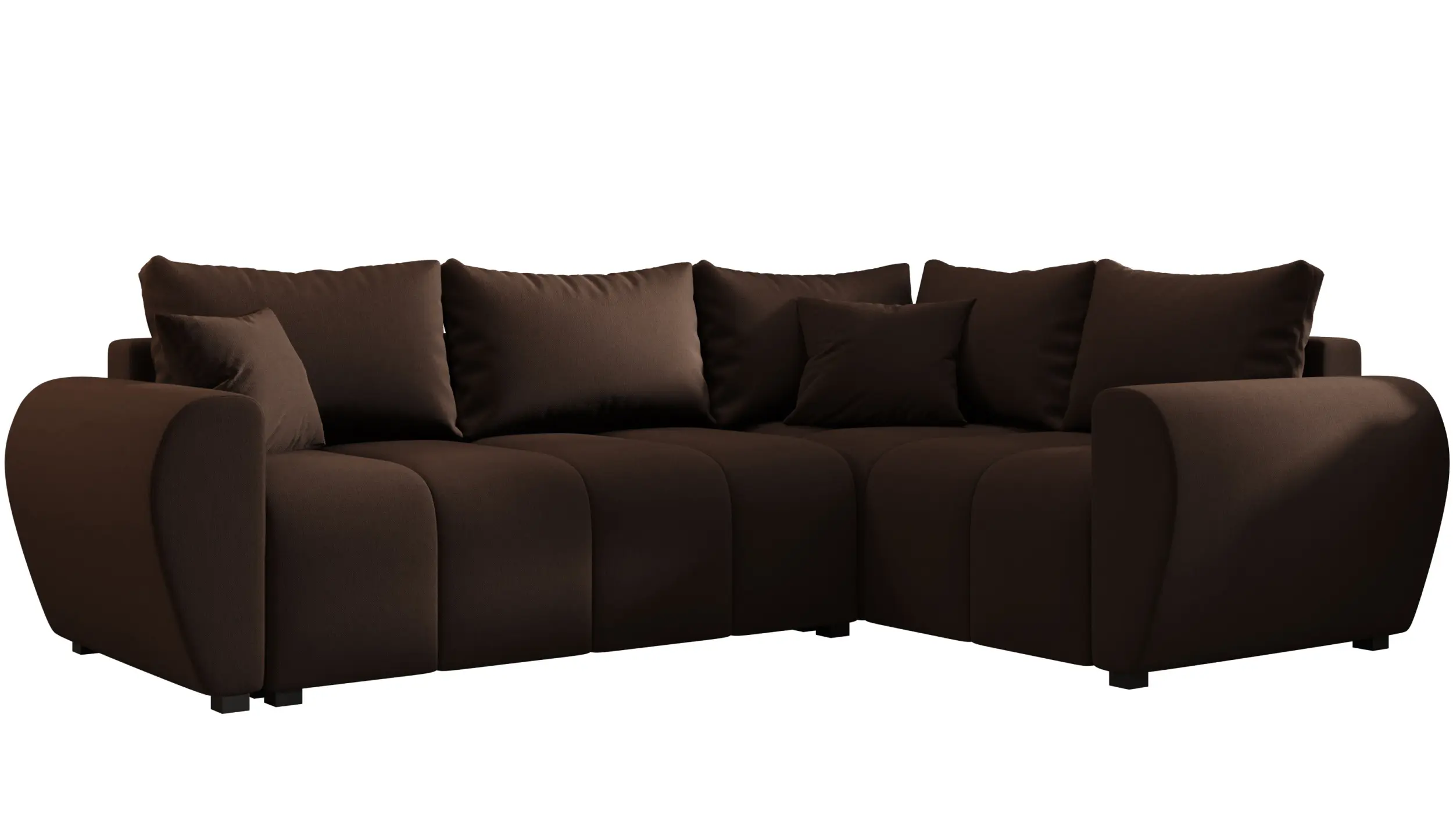 Canapea de colt Space Meble Molisa L Plus Cosmic 800 Right (Brown) - 2