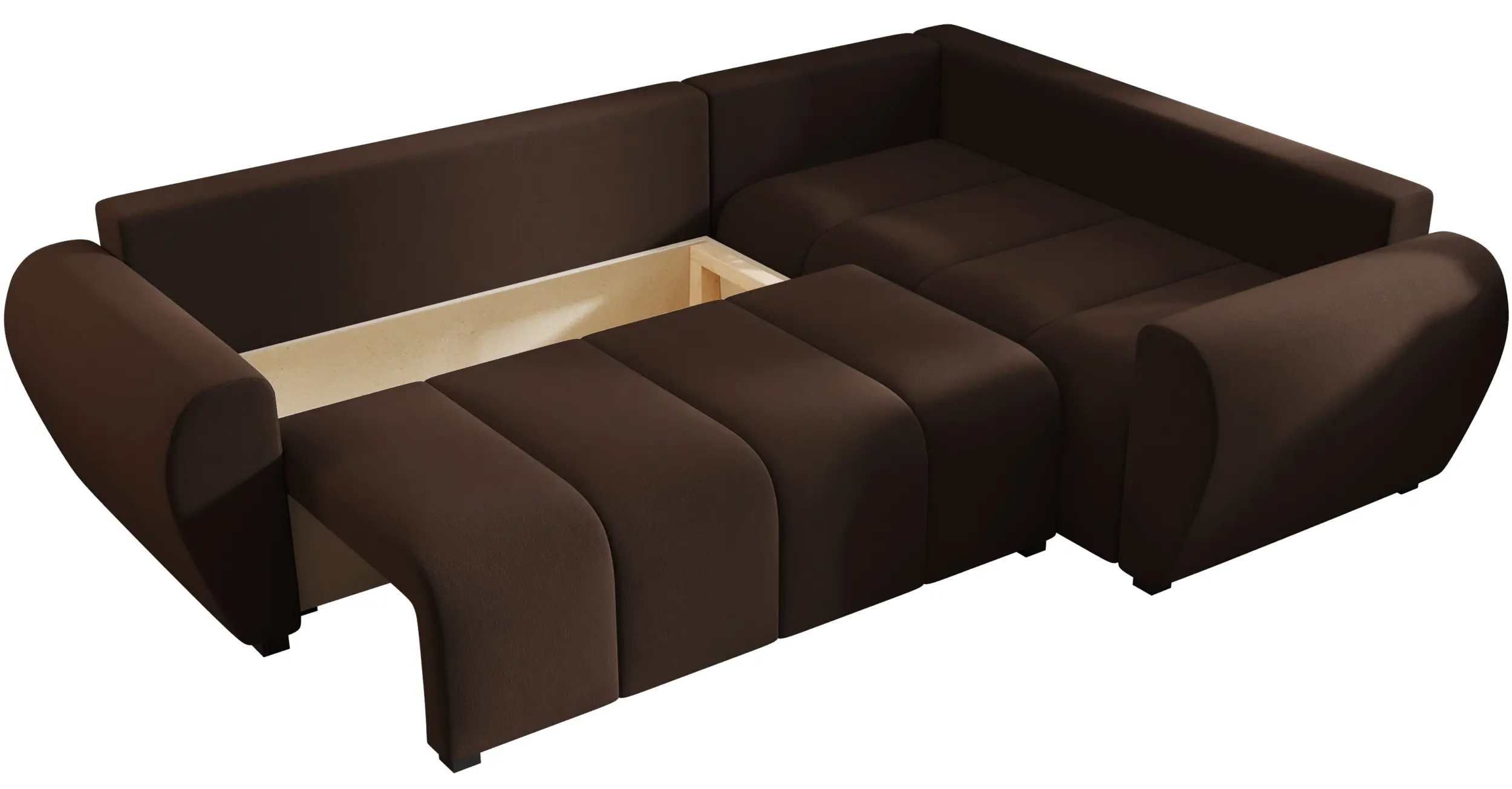 Canapea de colt Space Meble Molisa L Plus Cosmic 800 Right (Brown) - 5