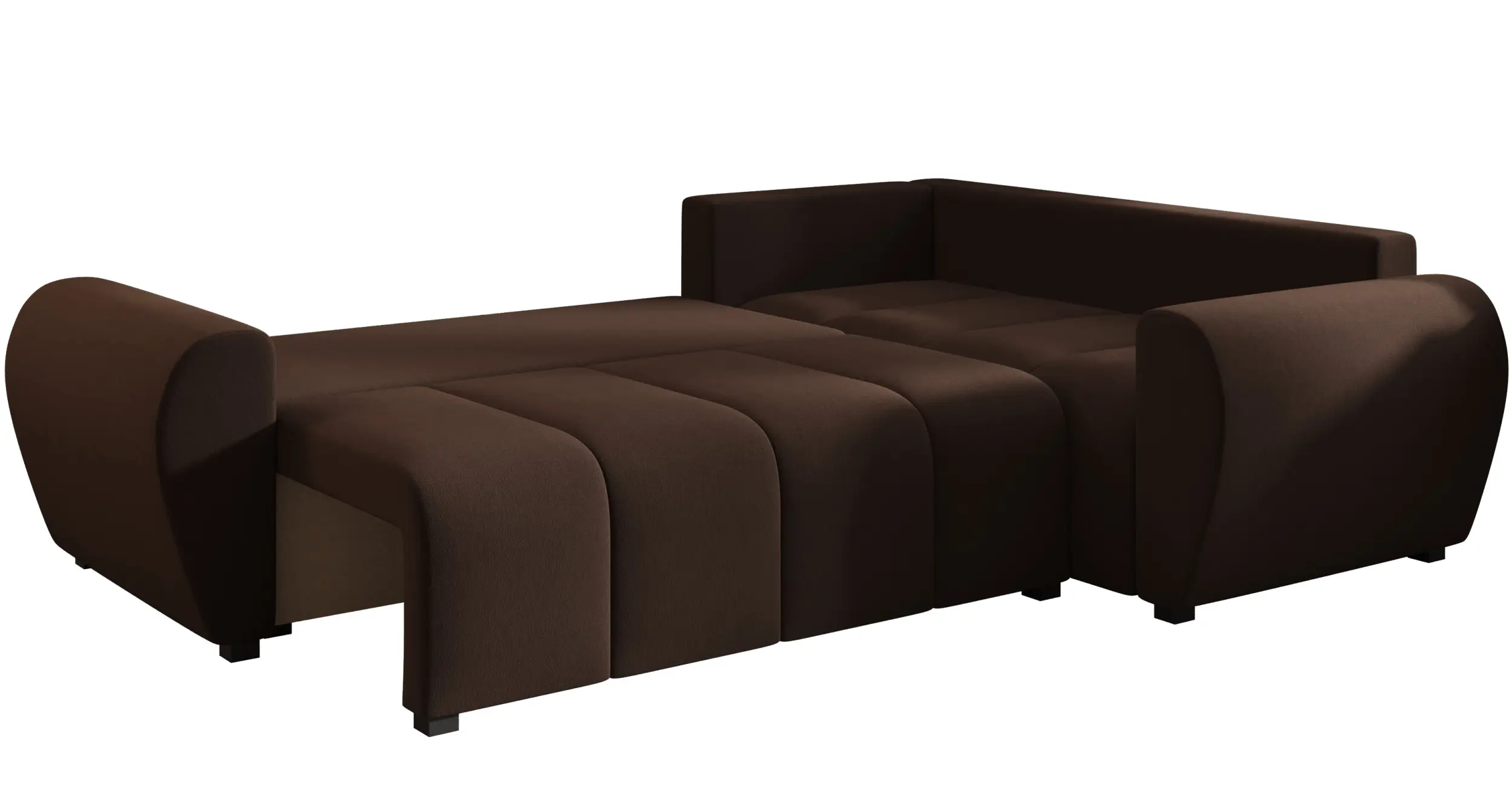 Canapea de colt Space Meble Molisa L Plus Cosmic 800 Right (Brown) - 6