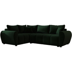 Диван угловой Space Meble Molisa L Plus Itaka 10 (Green Dark) Thumb