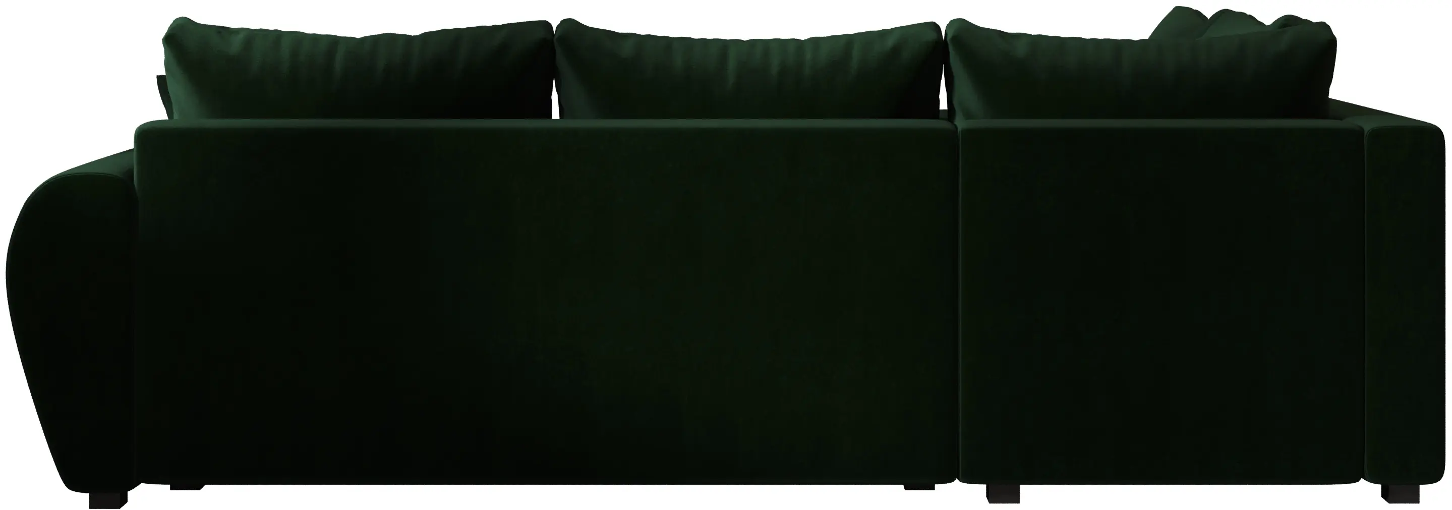 Диван угловой Space Meble Molisa L Plus Itaka 10 (Green Dark)