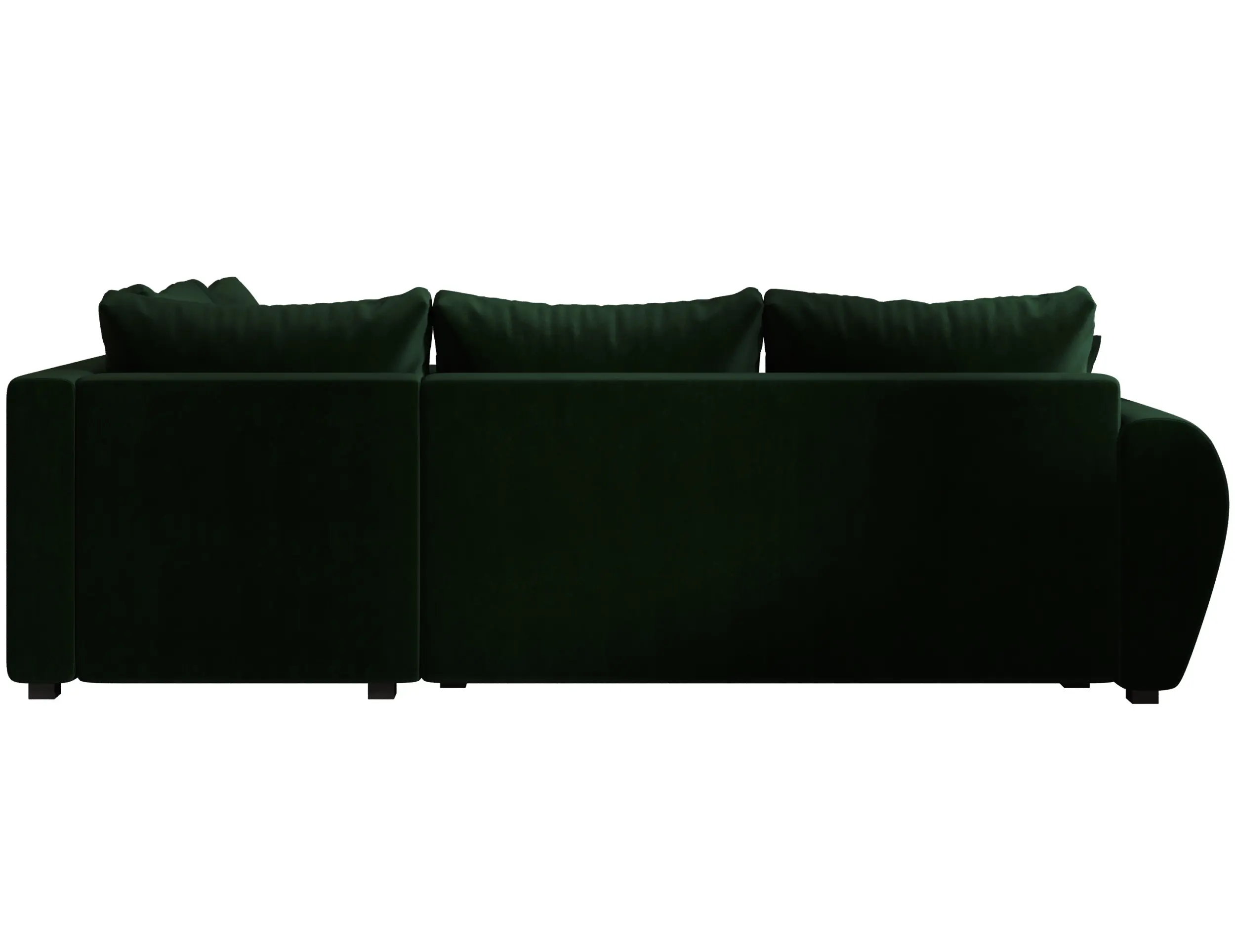 Canapea de colt Space Meble Molisa L Plus Itaka 10 Right (Dark Green) - 4
