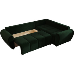 Canapea de colt Space Meble Molisa L Plus Itaka 10 Right (Dark Green) Thumb